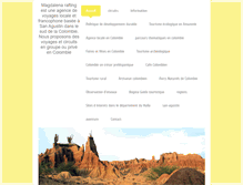 Tablet Screenshot of colombie-voyage.com